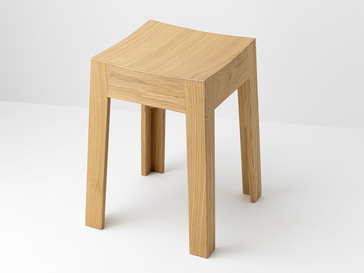 Tabouret MiniWak en chêne - Tabouret bas fabriqué en France
