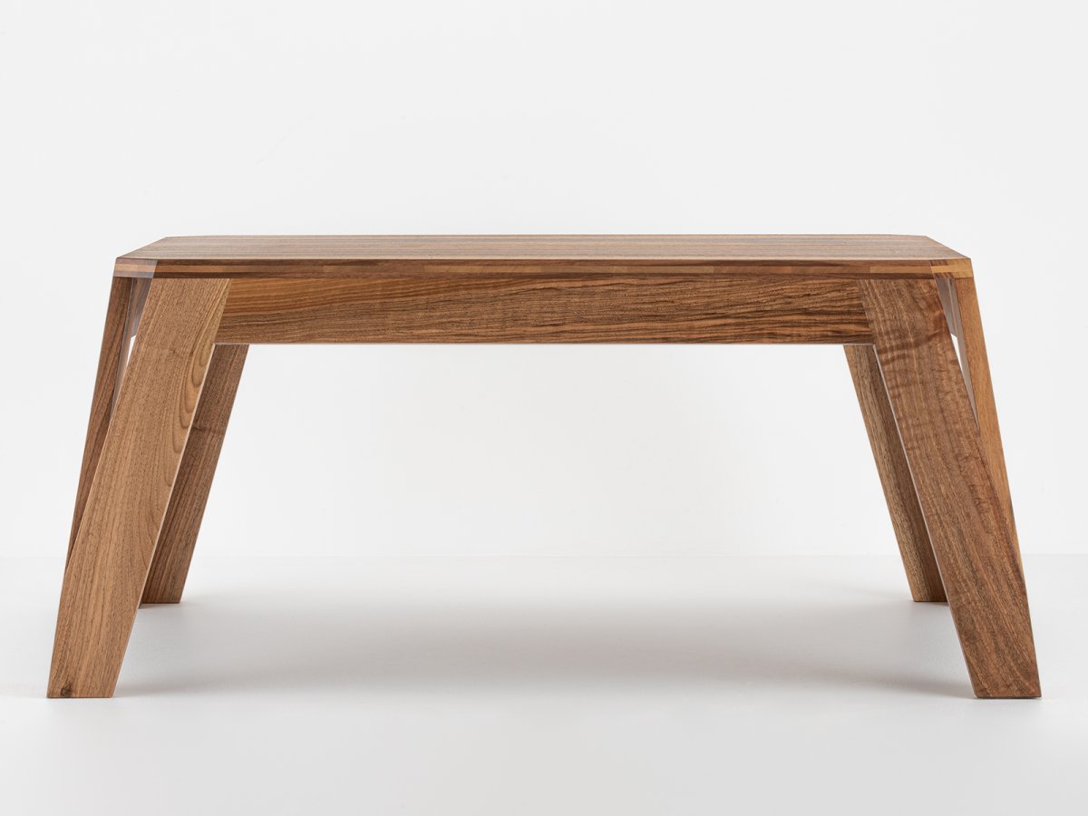Table basse MéliMélo en noyer - Table basse en bois massif fabriqué en France