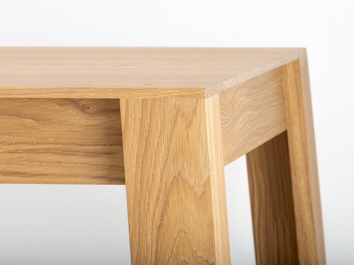 Table basse Aix en chêne sur mesure - Bois chêne massif
