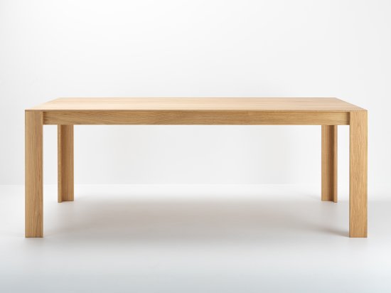 Table en chêne massif sur mesure et personnalisable rectangulaire ou carré - Elmar