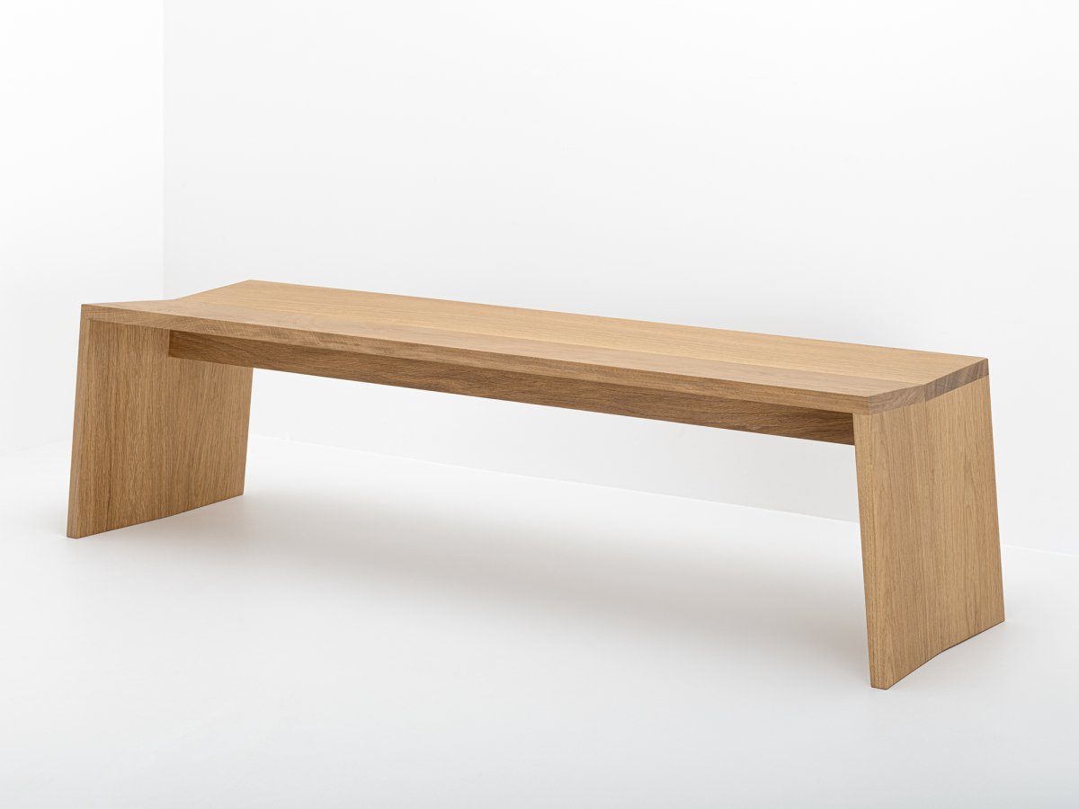 Banc en chêne design d'intérieur - PAP