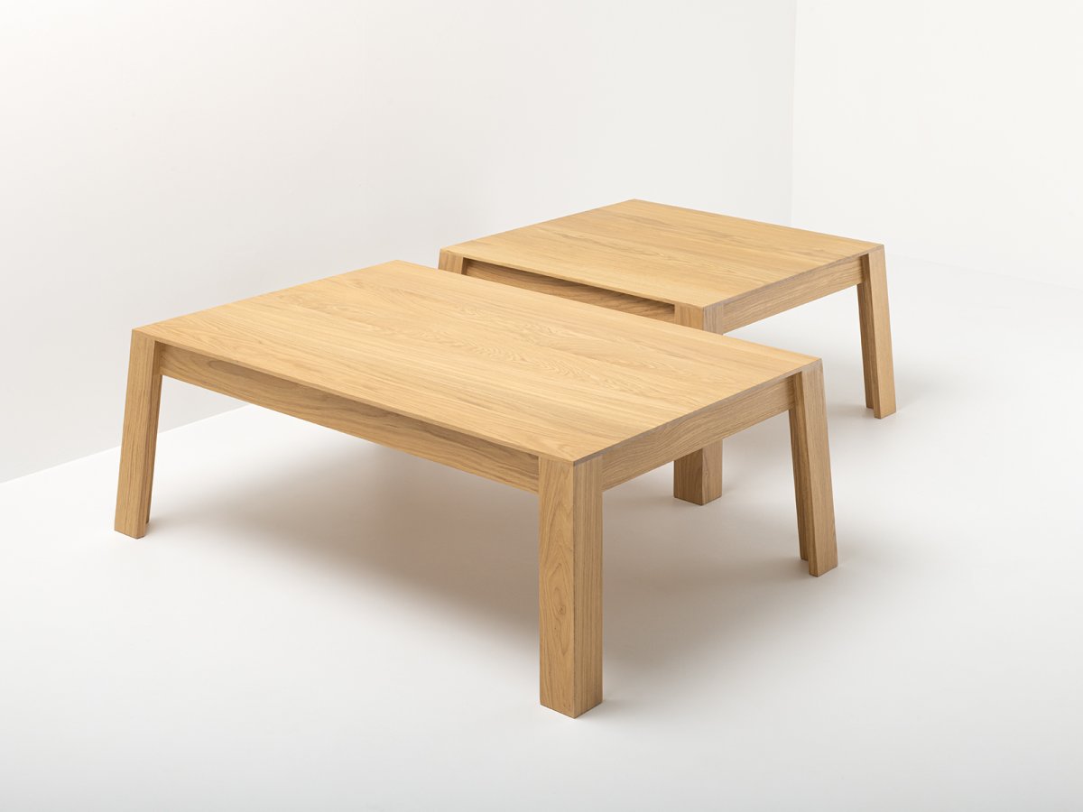Table basse Aix en chêne sur mesure - Meuble design et sur mesure