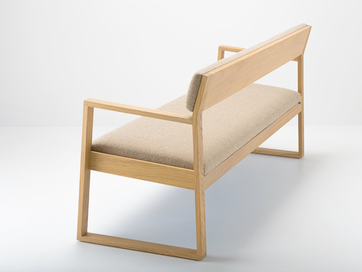 Banc Aix 180 cm en chêne - Bois et design made in France