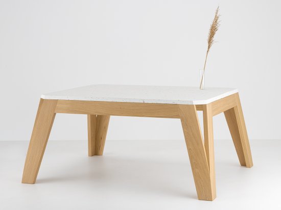 Table basse MéliMélo Le Pavé® en chêne - Mobilier français éco-responsable
