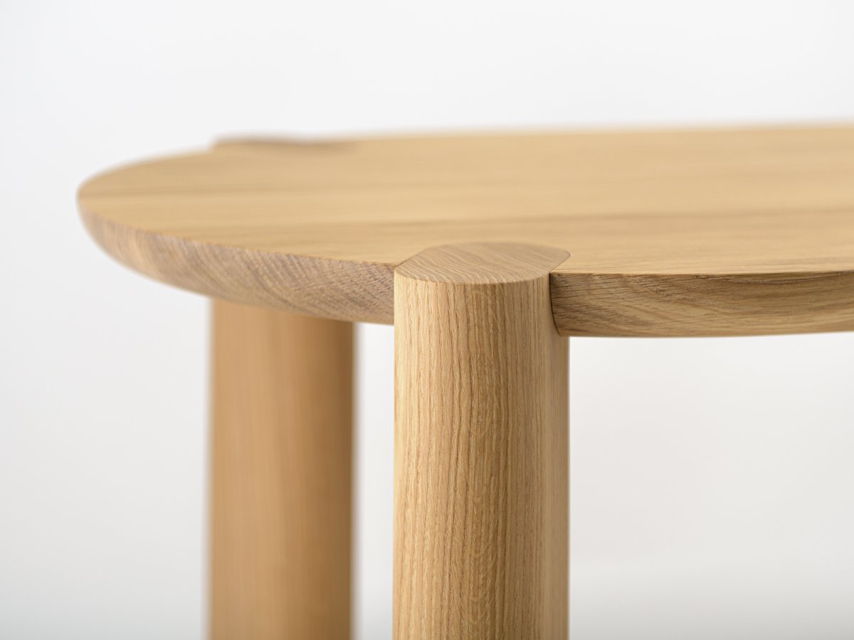 Table basse en chêne Couscous -  éco-conçue et made in France