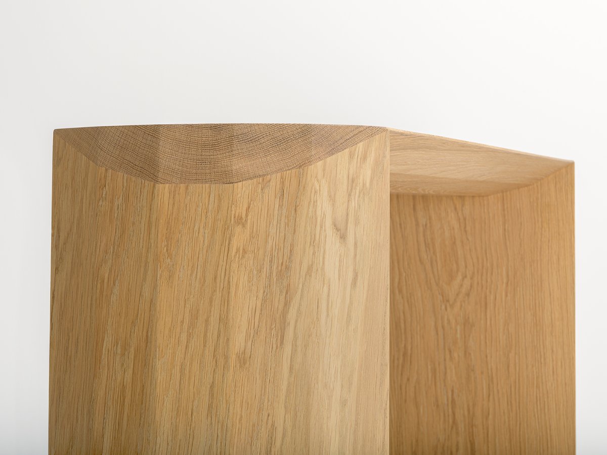 Banc éco-design aux multiples facettes - Banc Dendro en chêne