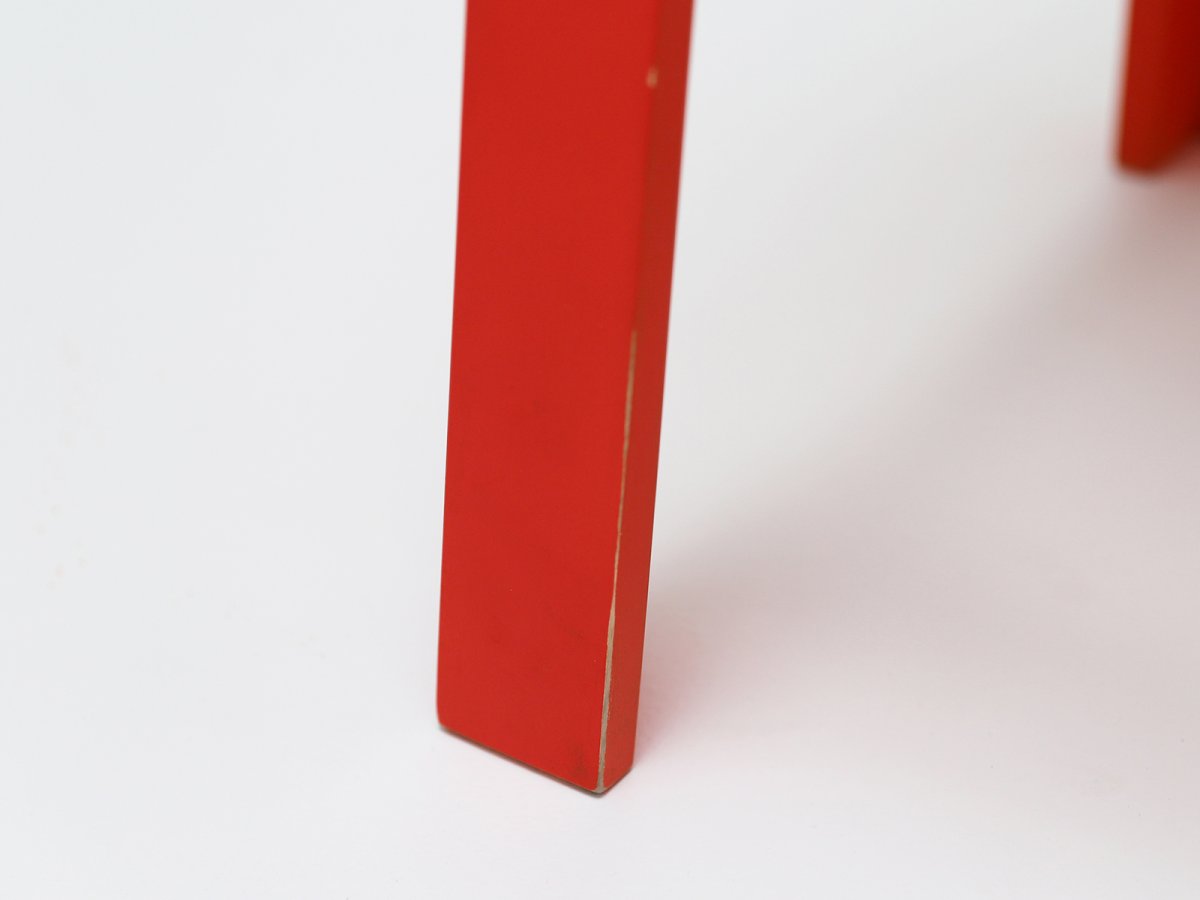 Tabouret de bar Wak en chêne laqué - Sur-mesure jusqu'à 75 cm de hauteu