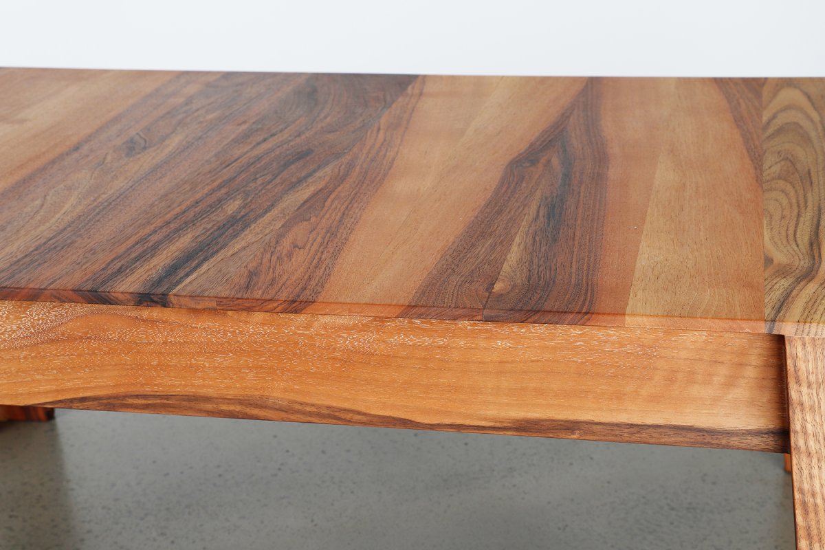Table basse Aix en noyer - Bois massif éco-certifié PEFC