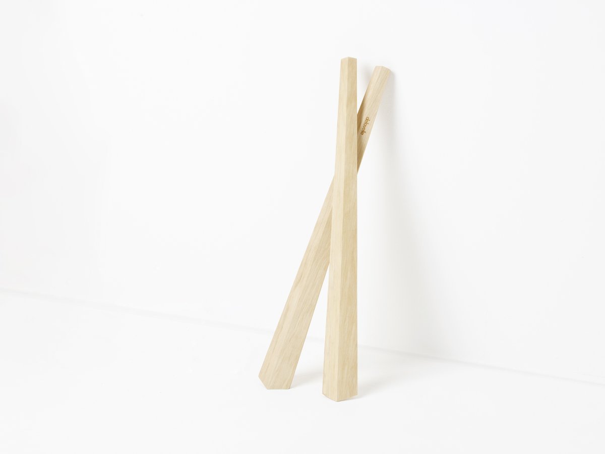 Couverts à salade design en charme - finition huiles naturelles biosourcé