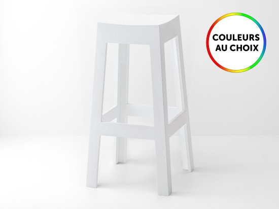 Tabouret en bois de bar ou de cuisine sur mesure 100% personnalisable