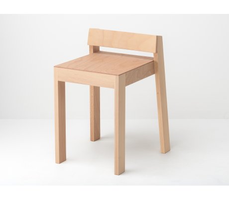 tabouret bas H 45cm design en bois ergonomique