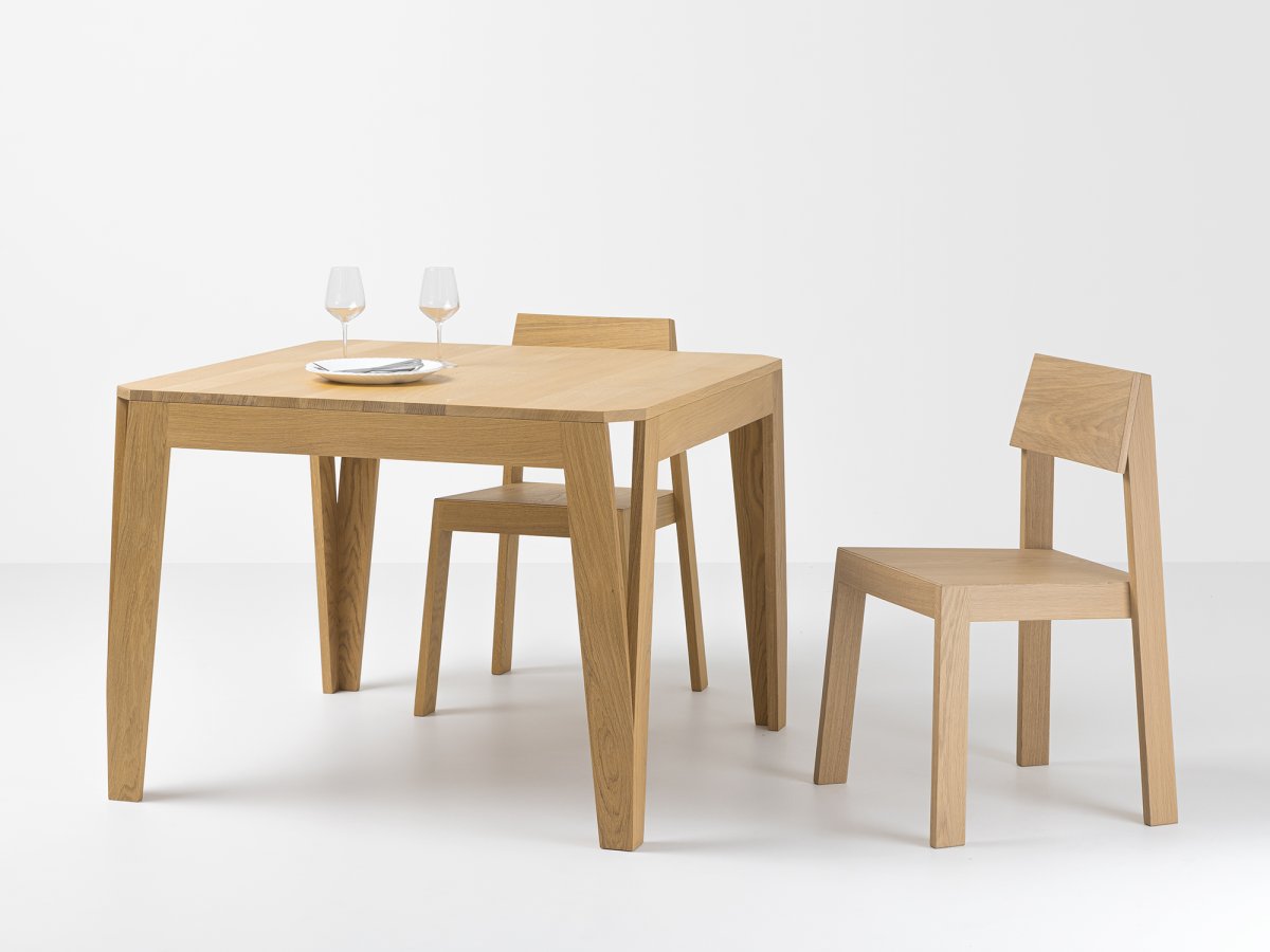 Table MéliMélo en chêne sur mesure - Tables et chaises Made in France