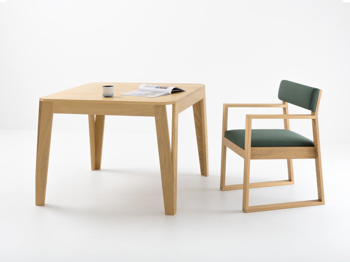 Table de Salon Design en Chêne Massif Fabriqué en France - MéliMélo