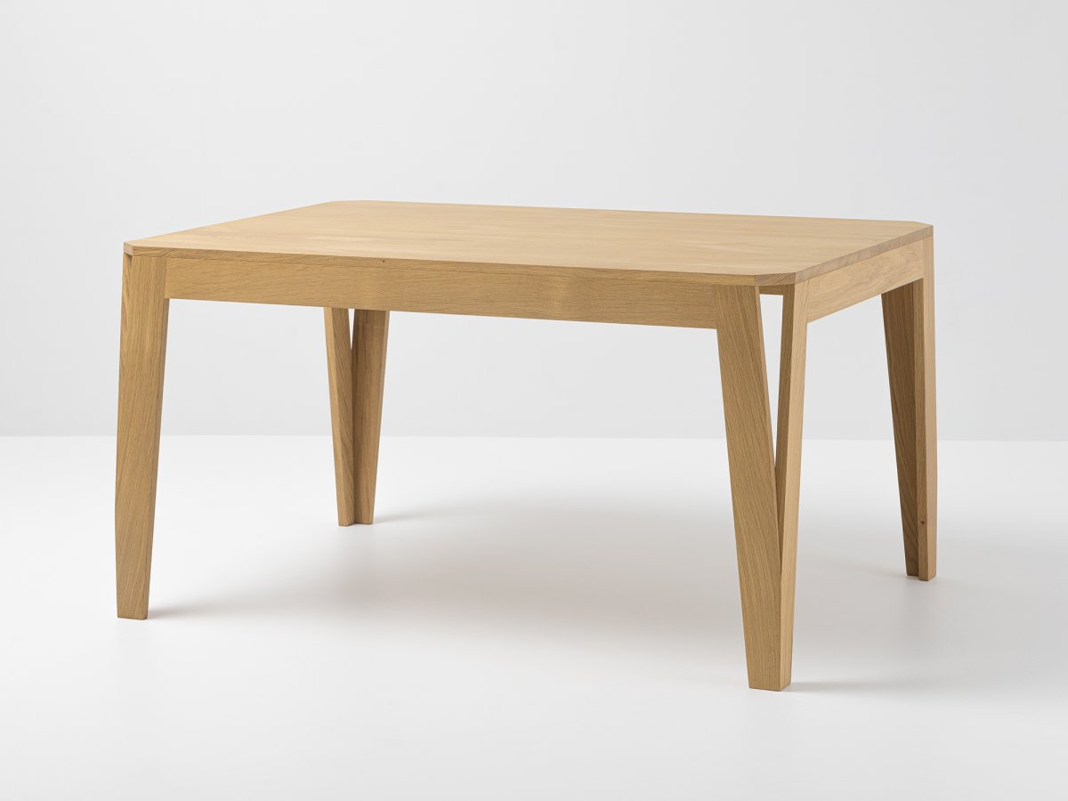 Table Rectangulaire en Chêne Massif Parfait pour 4 à 6 Personnes- MéliMélo
