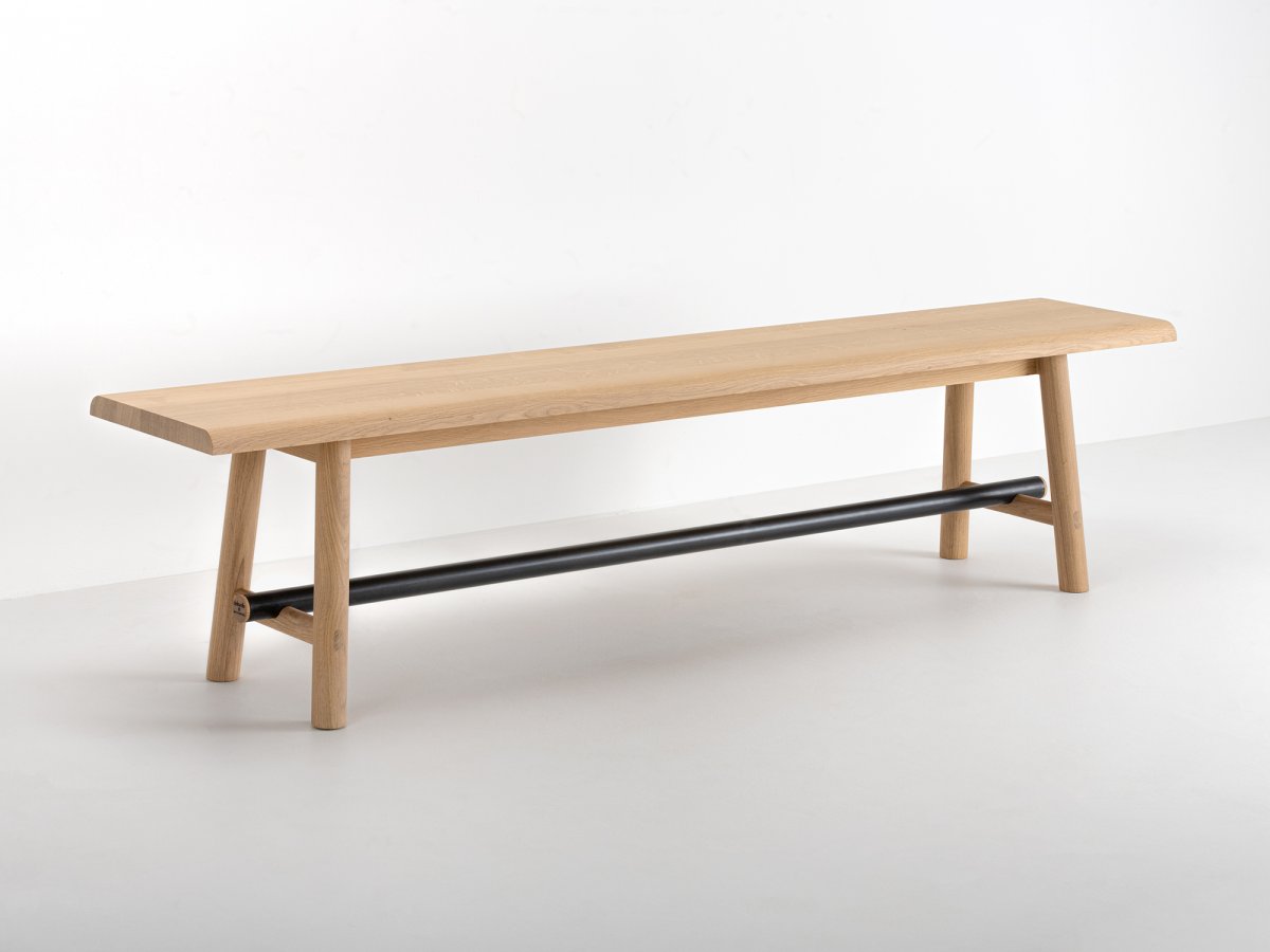 Banc en bois et métal made in France - Ostal