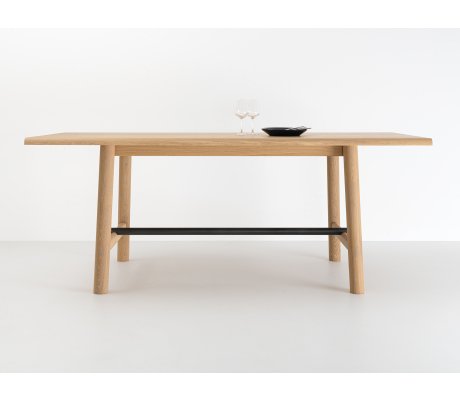 Table en Bois et Métal Noir made in France - Ostal