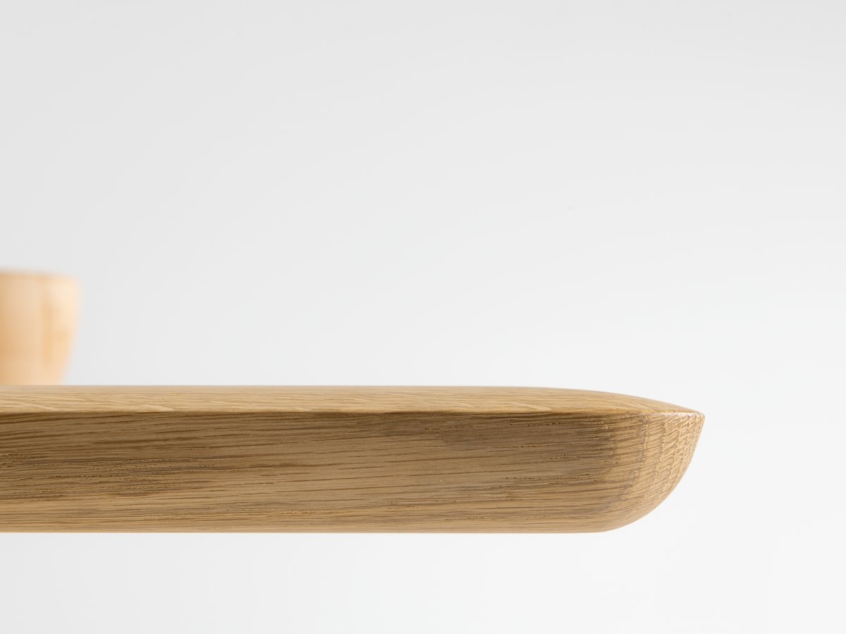 Table mange debout carré plateau confortable profilé "molière" – Bistronome