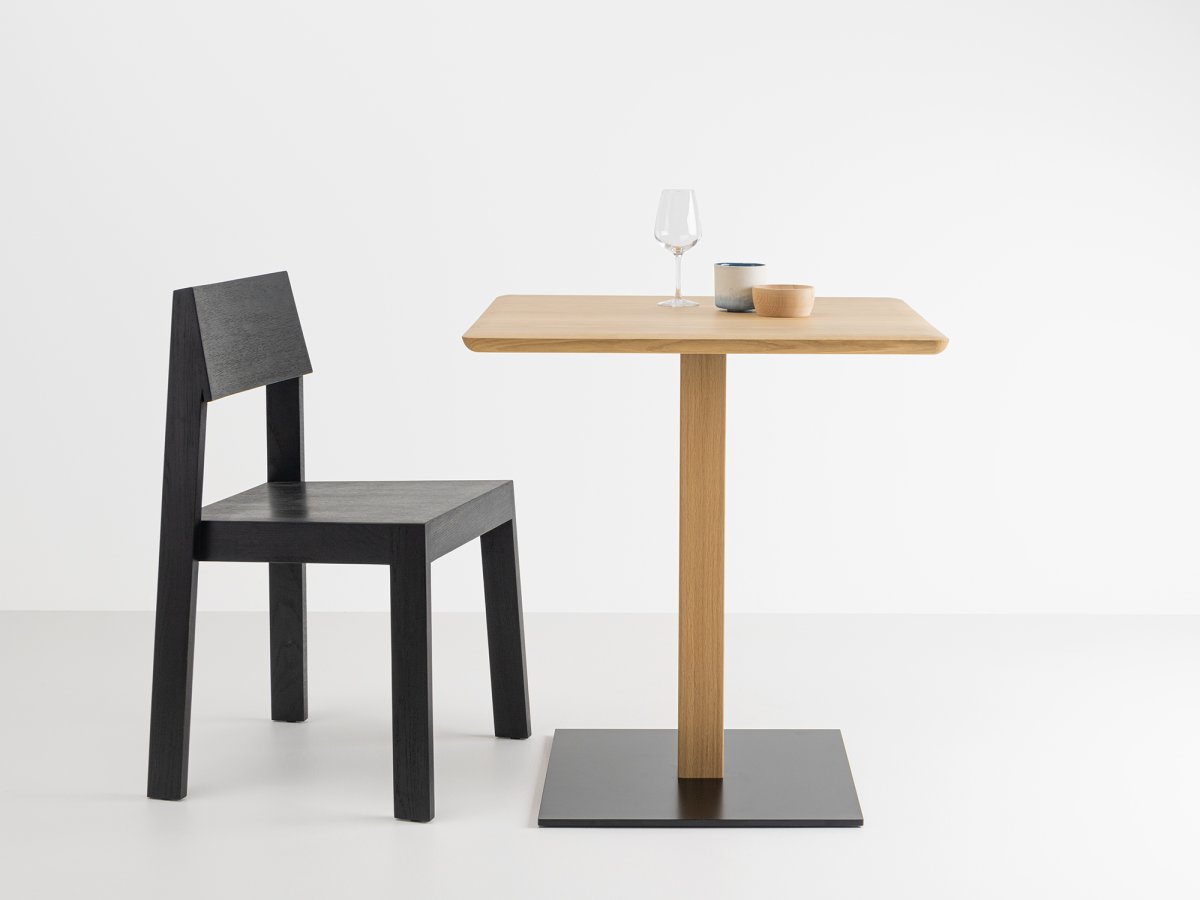 Table de restaurant carrée 75 cm – Bistronome