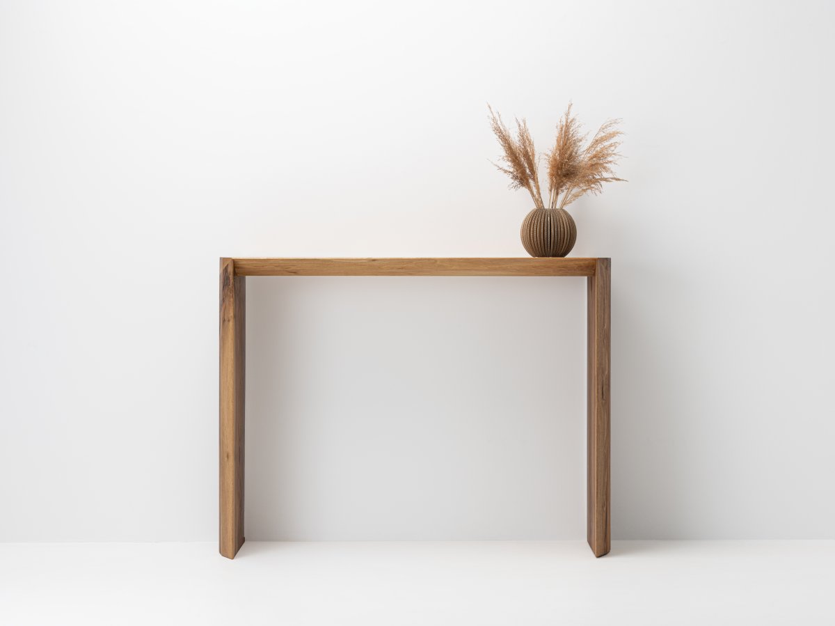 Console en noyer - Dendro en noyer