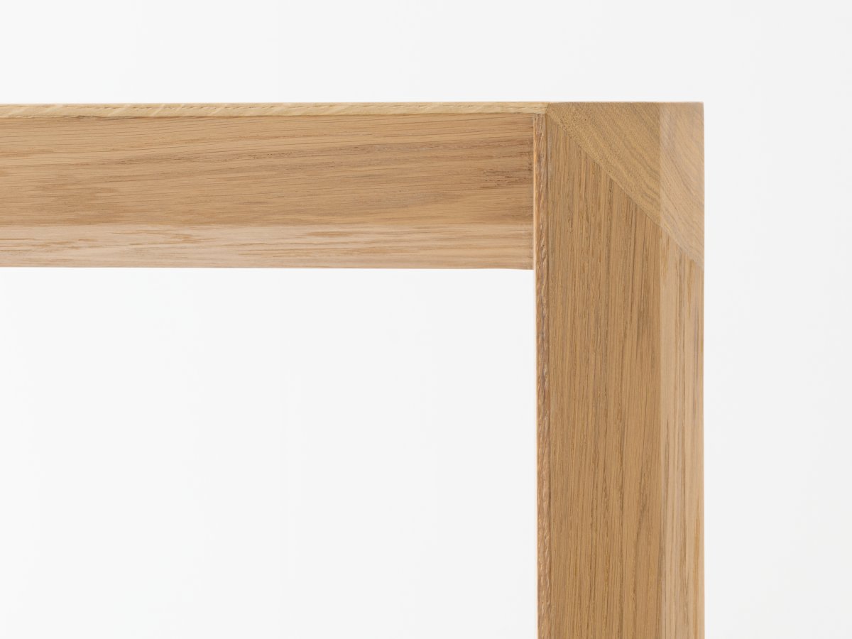 Petite console en bois massif - Dendro Slim en chêne