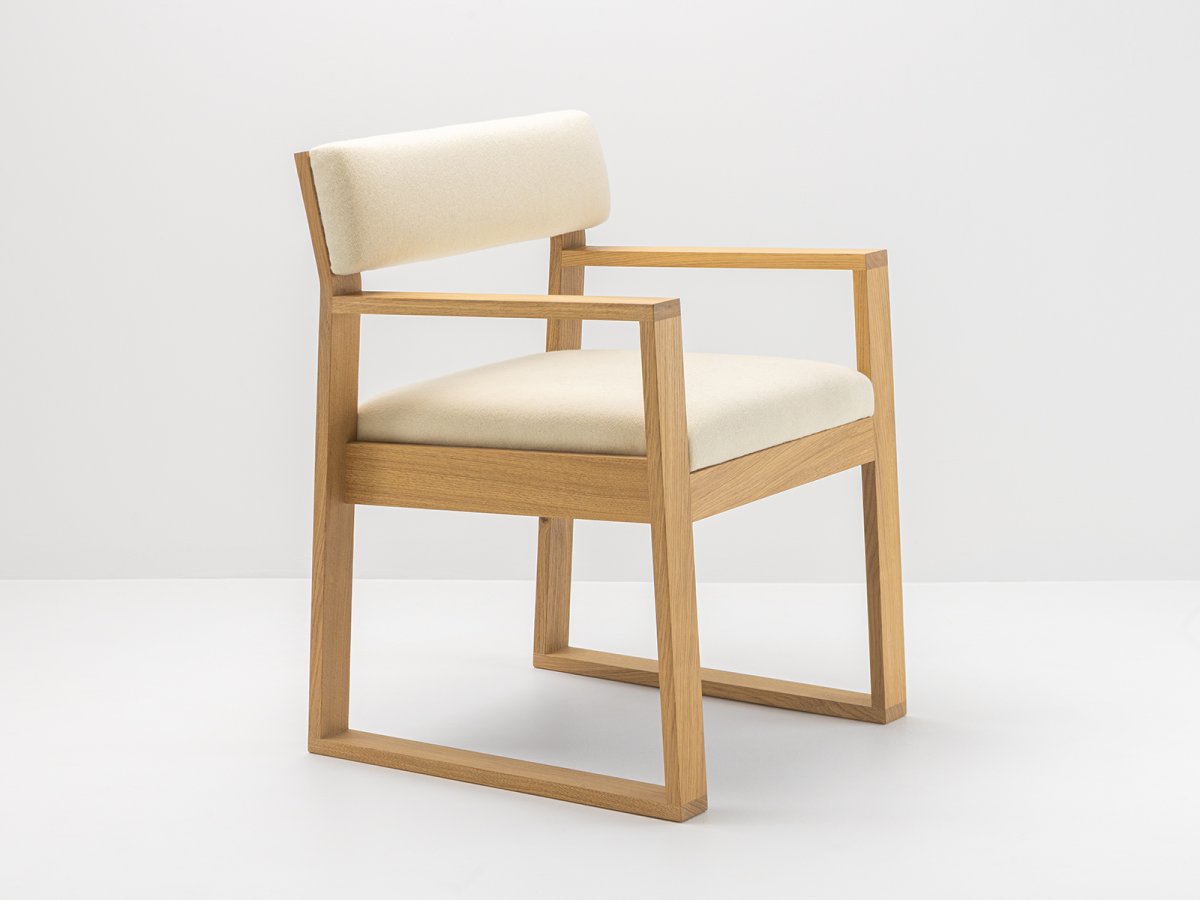 Chaise Aix en Chêne massif coloris écru