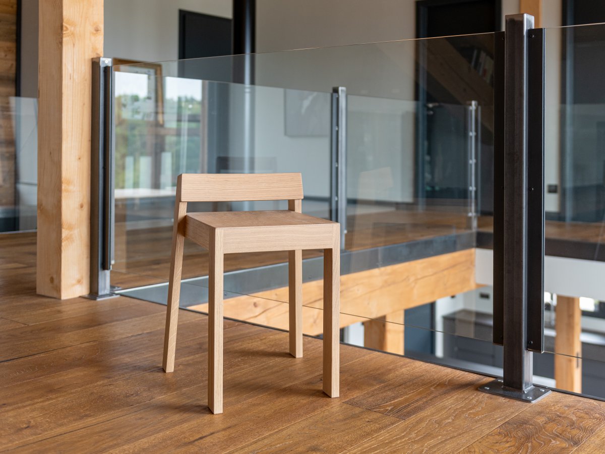 Tabouret Mini Pil en Chêne - Bois et Design made in France