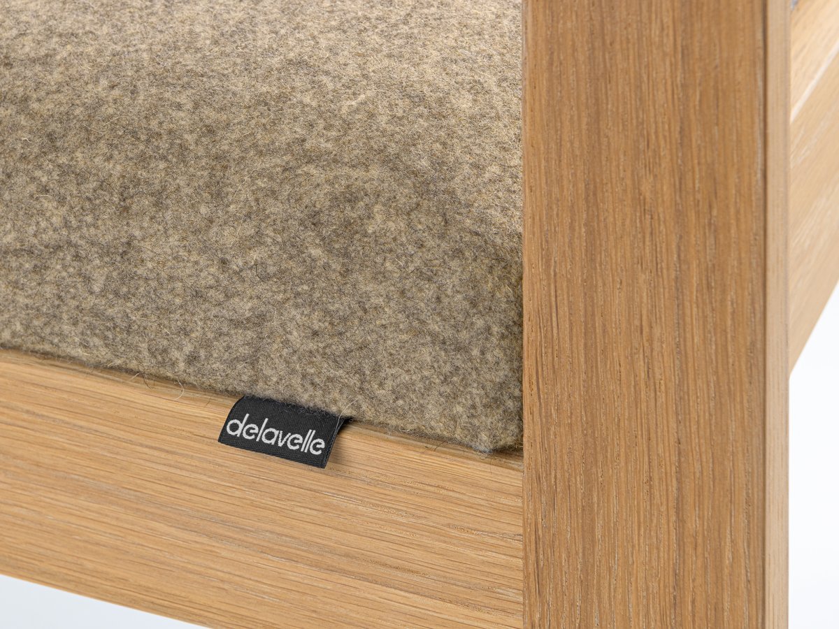 En pure laine d’alpage sans teinture - Tissu Arpin ® Couleur Corde