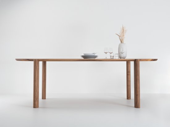 Table en noyer contemporaine - Couscous