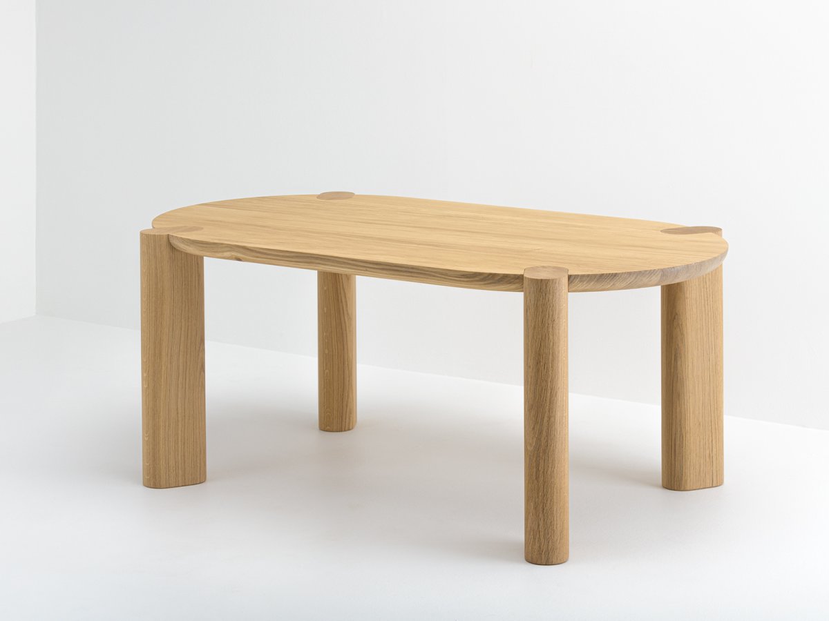 Table basse Couscous en chêne