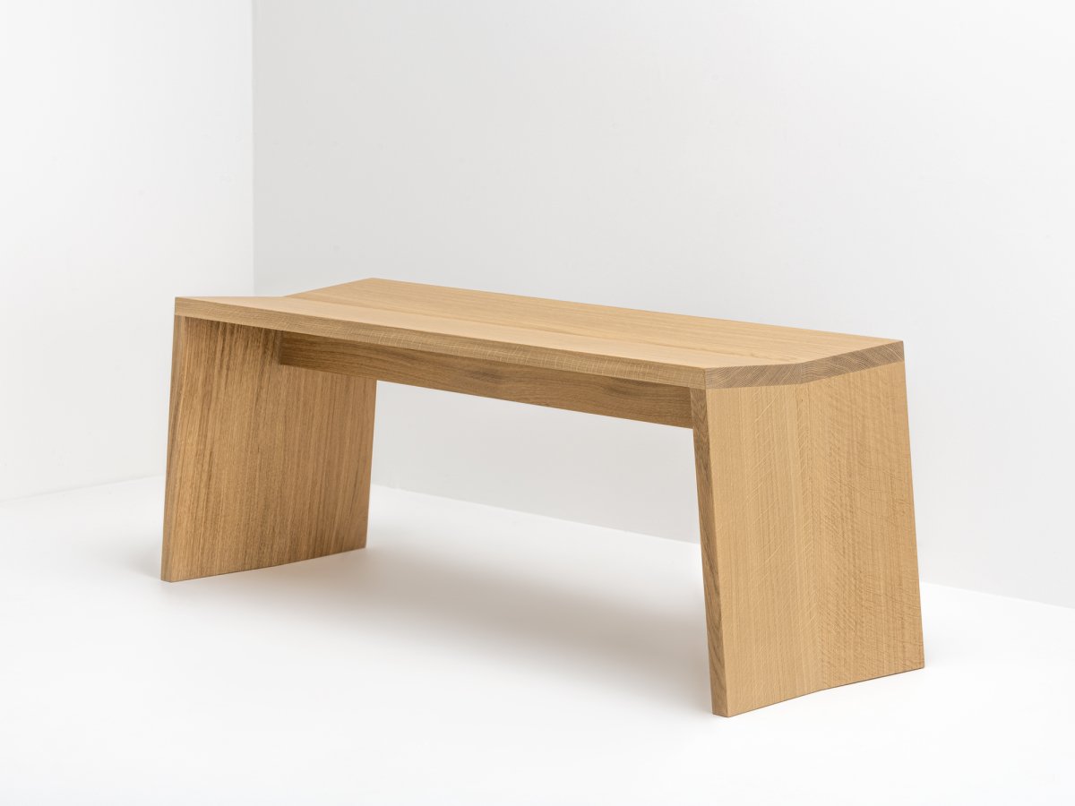 Banc en chêne massif - PAP 120 cm en chêne